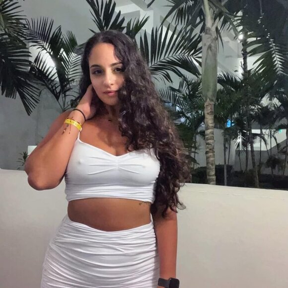 Women's Two-Piece Spaghetti Strap Bodycon Dress Set for Party and Vacation - Picture 4 of 6